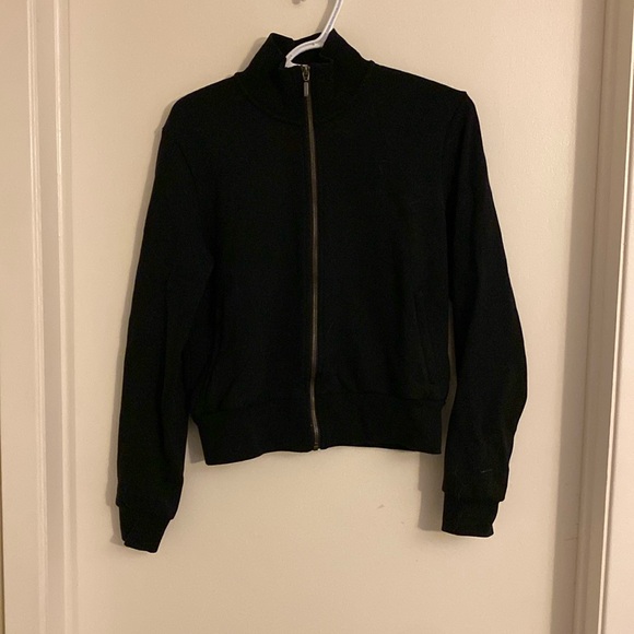 Black Zyia Zip Up - Picture 1 of 3